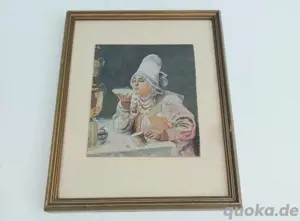 ! ! !  Aquarell, aus der 30-er Jaren. Bild 2