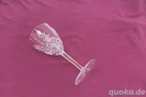 ! ! !  bömisches Blei-Kristall Glas Bild 3
