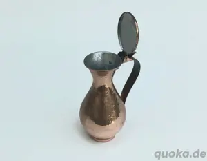 ! gehämmertes Kupferkännchen Bild 2