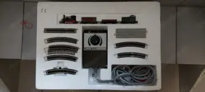 Großes Startset von Minitrix: Spur N 11033,Bahnhofset 14994,Bogenweichenset 149