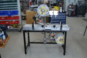 Gemüse Beeren Champignon Mais Früchte, von oben & Unten Etikettiermaschine ,Made in Germany    Bild 2