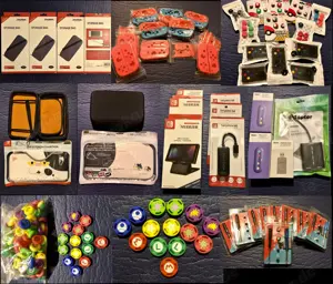 Großposten | Nintendo Switch Zubehör | über 180 Teile | Neu & OVP | Ideal für Wiederverkäufer