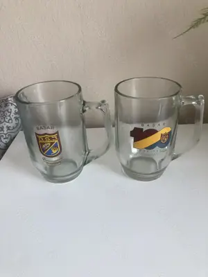 Alte Sammel-Bierkrüge Deutsche Internationale Schule Johannesburg (DSJ) 