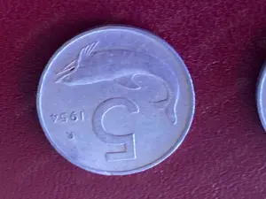 Münze Münzen Umlaufmünze Italien 5 Lire 1954