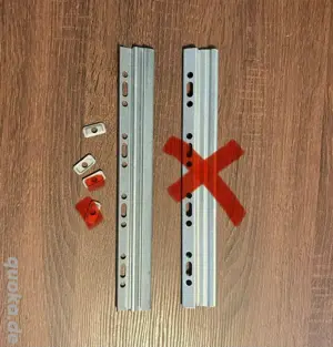 ikea eket Wandhalterung