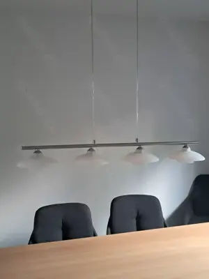 Hängelampe, Edelstahl