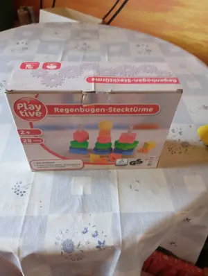 Regenbogen Stecktürme