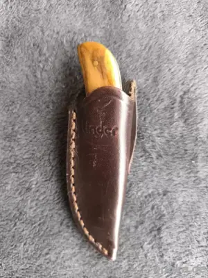 Linder Olivenholz EDC Messer