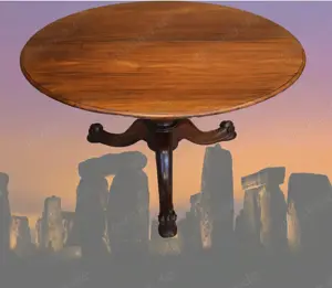 Antiker Eßtisch - English Empire - Holland & Sons - Eine Rarität zum Sommerpreis!