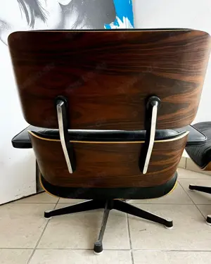 Vitra Lounge Chair & Ottoman - Santos Palisander - Eames Bild 2