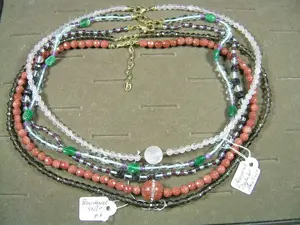 NEU: Edelstein-Ketten aus Idar-Oberstein ab 18,- Euro