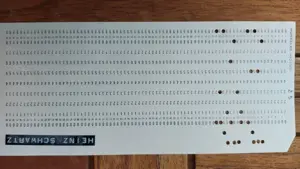 Stanzmaschine für 80-spaltige Hollerith-Lochkarten gesucht