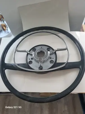 Mercedes Benz Pagode W113  Hupenring mit Lenkrad