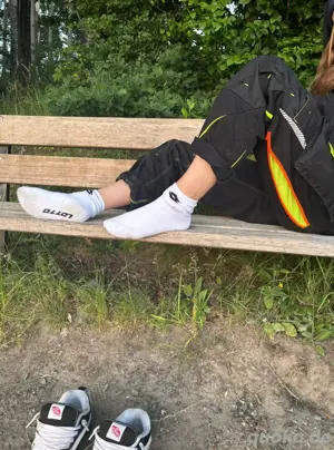 Verkaufe getragene Socken  Bild 2