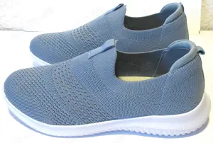 Wonderwalk Slipper - Gr. 40 - Rauchblau - leichter Flexi-Damenschuh - Neu Bild 2