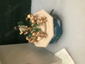 Wendt & Kühn, Spieluhr Engel Musikanten, Erzgebirge 