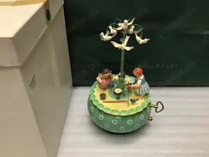 Wendt & Kühn Spieluhr Gärtnerinnen Erzgebirge 