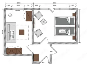 Hotelsuite in 1. Reihe in der Ostseeallee von KÜHLUNGSBORN Bild 10
