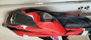 Alne Lederkombi aus Känguruhleder und integriertem Airbagsystem. Gr.L Bild 6