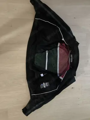 Probiker Leder Motorradjacke Gr. 34, schwarz Bild 3