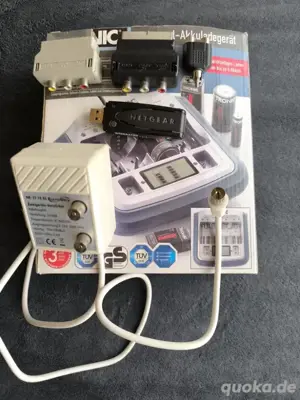 Kabel Konvolut und Stecker Ladegerät