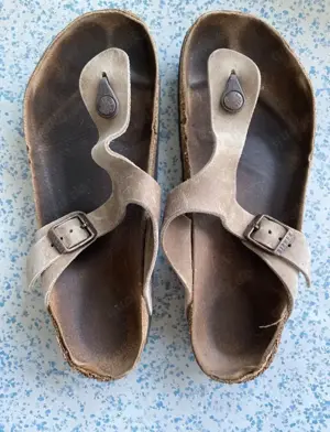 Schwitzige Birkenstocks