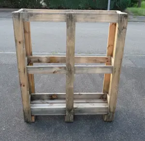 Kiste Holzkiste Gitterbox Brennholz Box Brennholzkiste Holz Lagerbox Lagerkiste Gitterbox