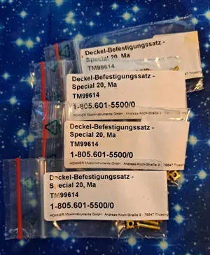 Hohner Deckel-Befestigungssatz für Marine Band Harp Bild 2
