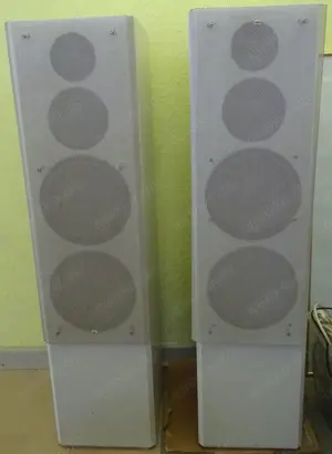 Stereo-Anlage mit Braun Aktiv-Boxen # High End # Vintage