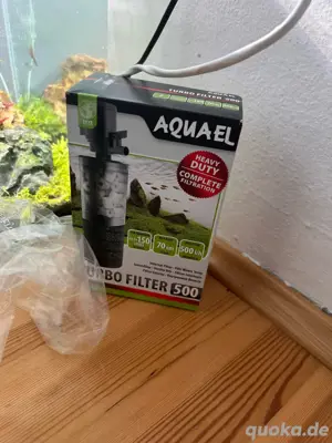 Aquarium dennerle Nano Cube 70l mit LED Filter und Bodenheizung Bild 4