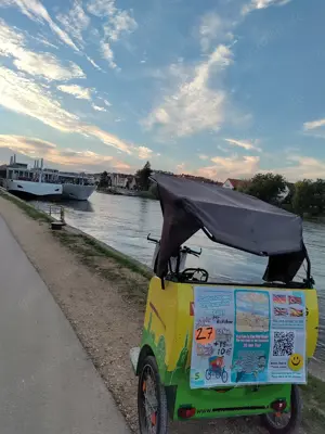 Regensburg pedicab rickshaw 60min -  47 