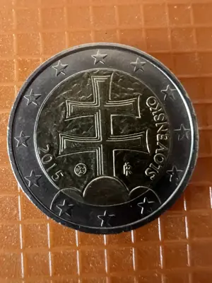 2 Euro Münze Slovensko (Slowakei) 2015