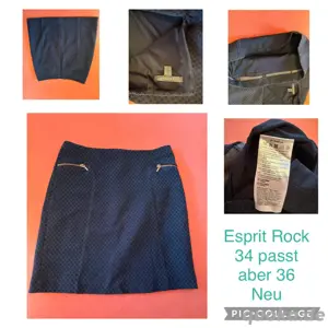 esprit damen rock 34 36 neu 