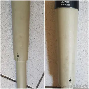 Altes russisches Fernrohr