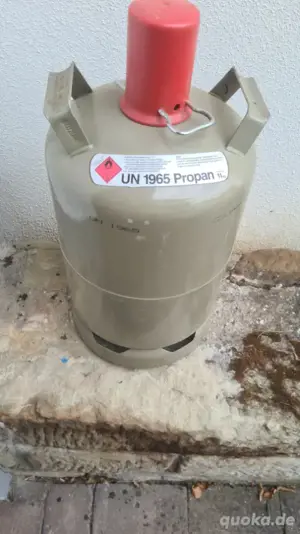 Gas Flasche 11kg Stahl voll