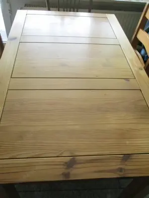 Pinie Esstisch mit 4 Stühle in sehr guten Zustand Bild 6