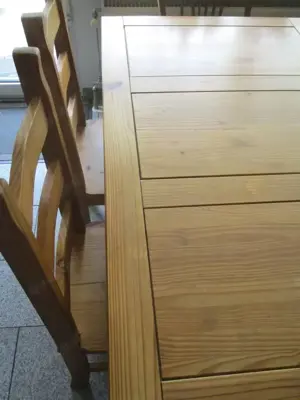 Pinie Esstisch mit 4 Stühle in sehr guten Zustand Bild 7