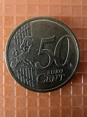 50 Cent Münze Lietuva (Litauen) 2015 Bild 2