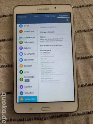 Samsung Galaxy Tab 4 SM-T230 8GB in Weiß Bild 5