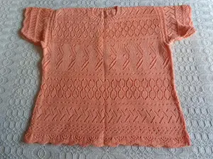 Mädchenbekleidung Pullover Jacke Handarbeit Unikat ca. Gr. 152