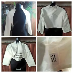 Bollero in Gr. XS 34 von Bianco Evento in Creme Bild 6