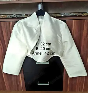 Bollero in Gr. XS 34 von Bianco Evento in Creme Bild 2