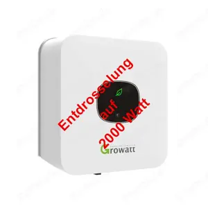 Growatt Mic 600TL-X, Mic 2500TL-X, Min 2500TL-X entdrosseln 