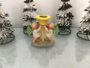 Erzgebirge Engel Kerzenhalter 