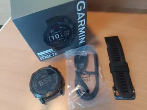 Fenix 7X Sapphire Solar Titan DLC GPS Smartwatch Rest Garantie