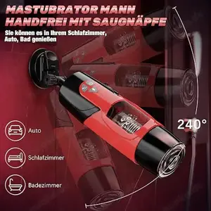 Elektrischer Masturbator Sexmaschine Sex Spielzeug 7 Modi Teleskopfunktion Rotation App-Steuerung Bild 4
