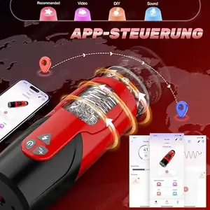 Elektrischer Masturbator Sexmaschine Sex Spielzeug 7 Modi Teleskopfunktion Rotation App-Steuerung Bild 5