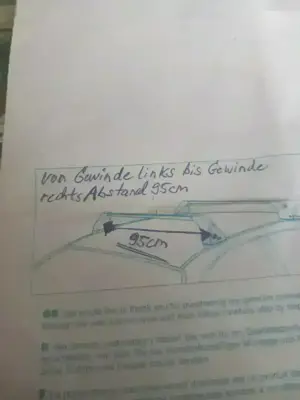 Mazda 323 5D Dachträger mit 2 Fahrradschienen