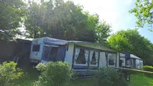 Angler aufgepassst: Wohnwagen mit festem Stellplatz in DK zu verkaufen