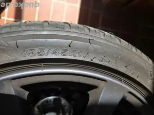  Winterreifen mit Alufelgen für Fiat Abarth ,Top! Bild 4